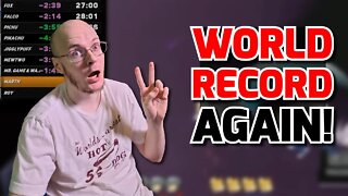 Mew2King BEATS His WORLD RECORD