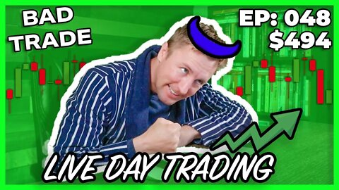 The Live Day Trading On Webull Show (BAD TRADE, GOOD PROFITS) | EP 048