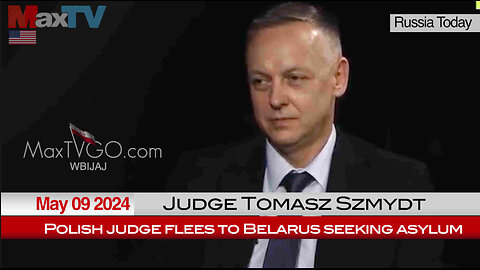 Szmidt #Poland judge seeking asylum in #Belarus talks to Russia Today👇