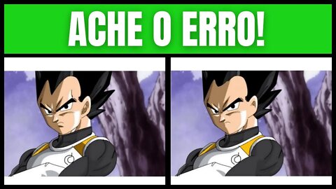 JOGO DOS 7 ERROS DE DRAGON BALL SUPER 💥 ENCONTRE OS 7 ERROS DE DRAGON BALL ✨ ACHE O ERRO