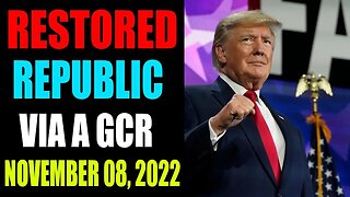 BIG SITUATION OF TODAY! RESTORED REPUBLIC VIA A GCR HUG - TRUMP NEWS