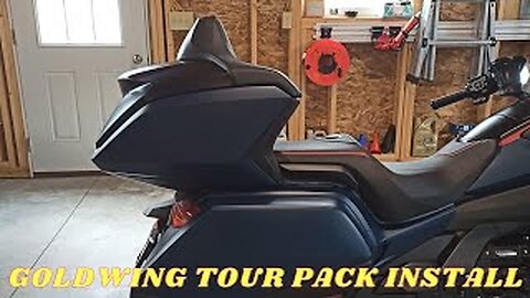 GOLDWING TOUR PACK INSTALL