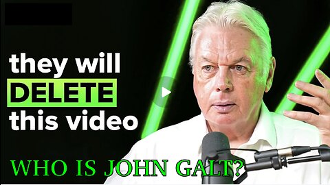 David Icke-THE MAN THEY MUST SILENCE. MAJOR REVEALS. WHAT THEY HAVE PLANNED FOR YOU. TY John Galt