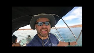 Boating on Lake Powell