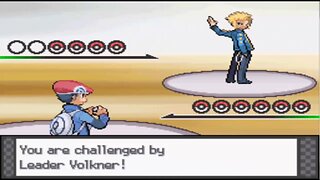 Pokemon Platinum - Sunyshore Gym Leader Battle: Volkner