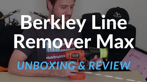 Berkley Fishing Line Remover Max Review and Unboxing