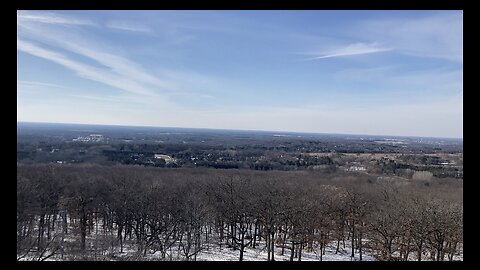A view from Lapham Peak Tower