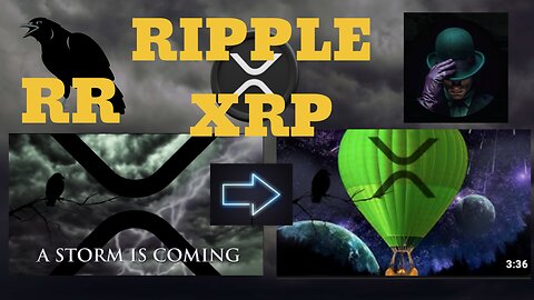 ⚠️🇺🇸 The Storm & The Crow {The RR knew what was coming} The road ahead. Bullish XRP.🇺🇸⚠️