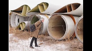 WIND TURBINE BLADES NOT RECYCLED DUE TO OBSTACLES THAT WOULDN'T EXIST IF MADE FROM HEMP