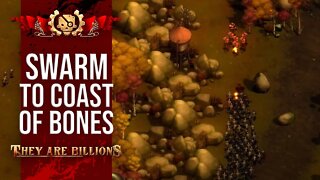 SWARM Blocking Coast Of Bones | BRUTAL 300% | They Are Billions Campaign