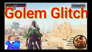 Conan Exiles Golem Glitch #Boosteroid #conanexiles