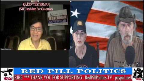 Red Pill Politics (9-11-22) – with Karen Testerman Candidate for New Hampshire Governor