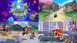 Teenage Mutant Ninja Turtles: Shredder's Revenge - Dimension Shellshock Mode + Usagi Yojimbo DLC Announcement Trailer