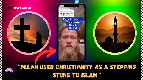 Revert Muslim reacts to "Are you competing with Christianity?"