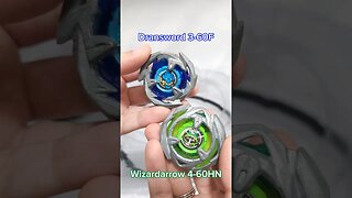 BEYBLADE X: Dransword 3-60F vs Wizardarrow 4-60HN #beyblade #beybladex