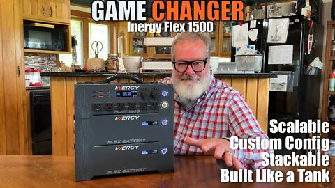 Game Changer ALL in ONE Solar Generator Inergy Flex 1500