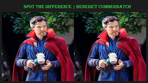 Spot the difference | Benedict Cumberbatch