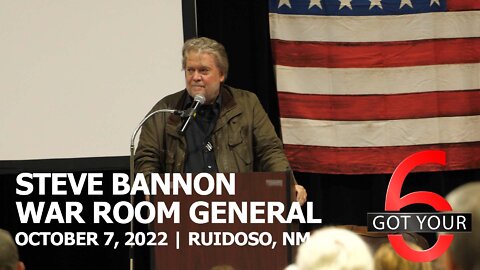 Steve Bannon, War Room General (Full Speech)