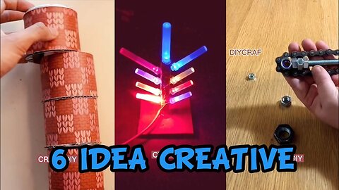 6 CREATIVE AND USEFUL DIY IDEAS | 6 CREATIF DAN DIY IDE CRAFT