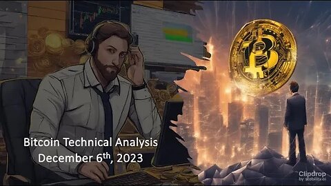 Bitcoin - Technical Analysis, December 6th, 2023