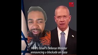 Israel Announces Genocidal Campaign in Gaza