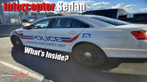 What's Inside a Ford Tarus Police Interceptor Sedan? | AnthonyJ350