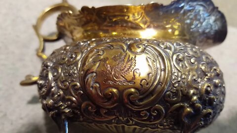 Gold Electroplated Sterling Silver Bowls