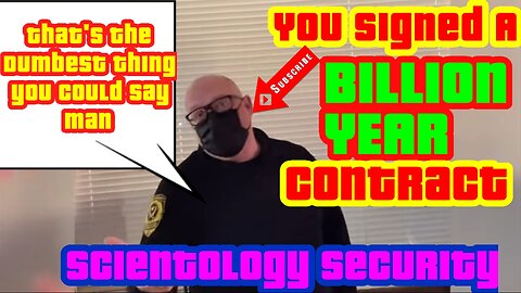 Scientology Security harasses journalist