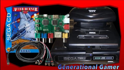 Sega Saturday Featuring Sega CD, HD Retrovision, RetroTink 2x and "After Burner III"