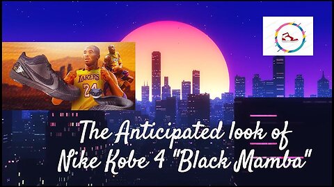 Rumored to be release next month THE NIKE KOBE 4 "BLACK MAMBA"