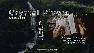 Rivers of Cleansing, Navigating the Waters of Spiritual Renewal | Open Book | Mar 26, 2024 | CR