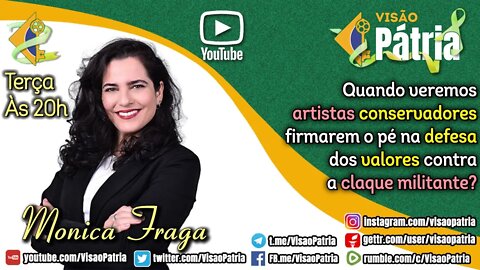 Quando veremos artistas conservadores firmarem o pé na defesa dos valores contra a claque militante?