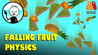 Falling Fruit Physics | Moho Pro