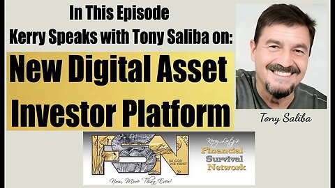 New Digital Asset Investor Platform -- Tony Saliba #5920