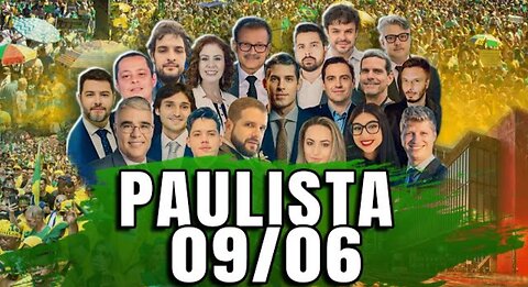 🚨MANIFESTAÇÃO AV. PAULISTA 09/06 - Povo Revoltado Pede Impeachment de Lula e Alexandre de Moraes
