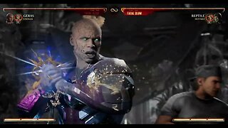 Mortal Kombat 1 2023 Geras & Stryker Kameo Fatal Blow