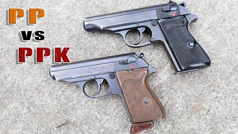 Walther PP Vs PPK...The Original Ultra Concealable Pistols