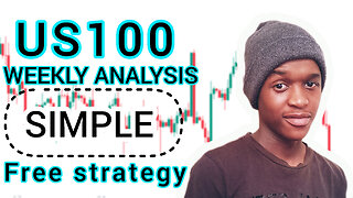 US100|NAS100|NASDAQ WEEKLY ANALYSIS +FREE STRATEGY #us100 #forexstrategy #tradingforex
