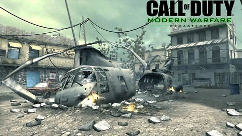 Call of Duty Modern Warfare Remastered Multiplayer Map Crash Gameplay