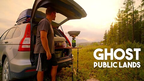 GHOST PUBLIC LANDS Camp and Cook | VANLIFE in Paradise
