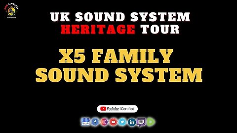 Official UK Sound System Heritage X5 Family Sound System