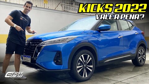 NOVO NISSAN KICKS EXCLUSIVE CVT 2022! DETALHES DA VERSÃO TOP DE LINHA DO SUV - Fast Car View