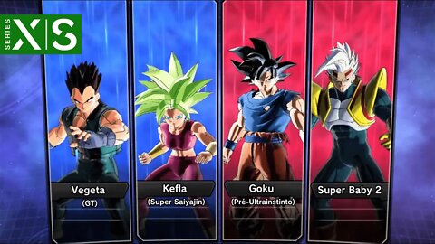 Kafla & GT Vegeta vs UI Sing Goku & Super Baby 2 | Dragon Ball Xenoverse 2