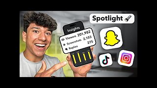 How To Make Money On Snapchat Spotlight In 2023 (I WENT VIRAL)