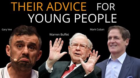 THEIR ADVICE FOR YOUNG PEOPLE