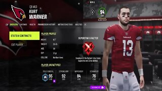 How To Create Kurt Warner Madden 23