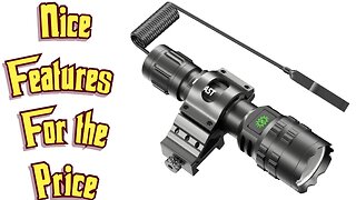 POVAST Tactical Flashlight 1200 Lumens Review