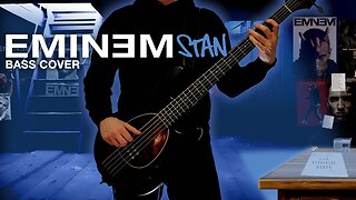 Eminem - Stan ft. Dido - Bass Cover with Tabs #eminem #bass