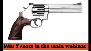 SMITH & WESSON MODEL 686 DELUXE 357 MAGNUM MINI #1 FOR 7 SEATS IN THE MAIN WEBINAR
