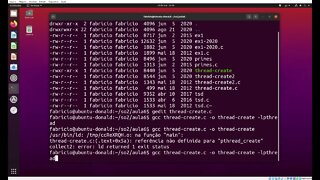 thread-create.c - Criando Threads no Linux